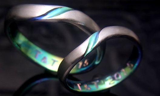 タイタニウムの結婚指輪